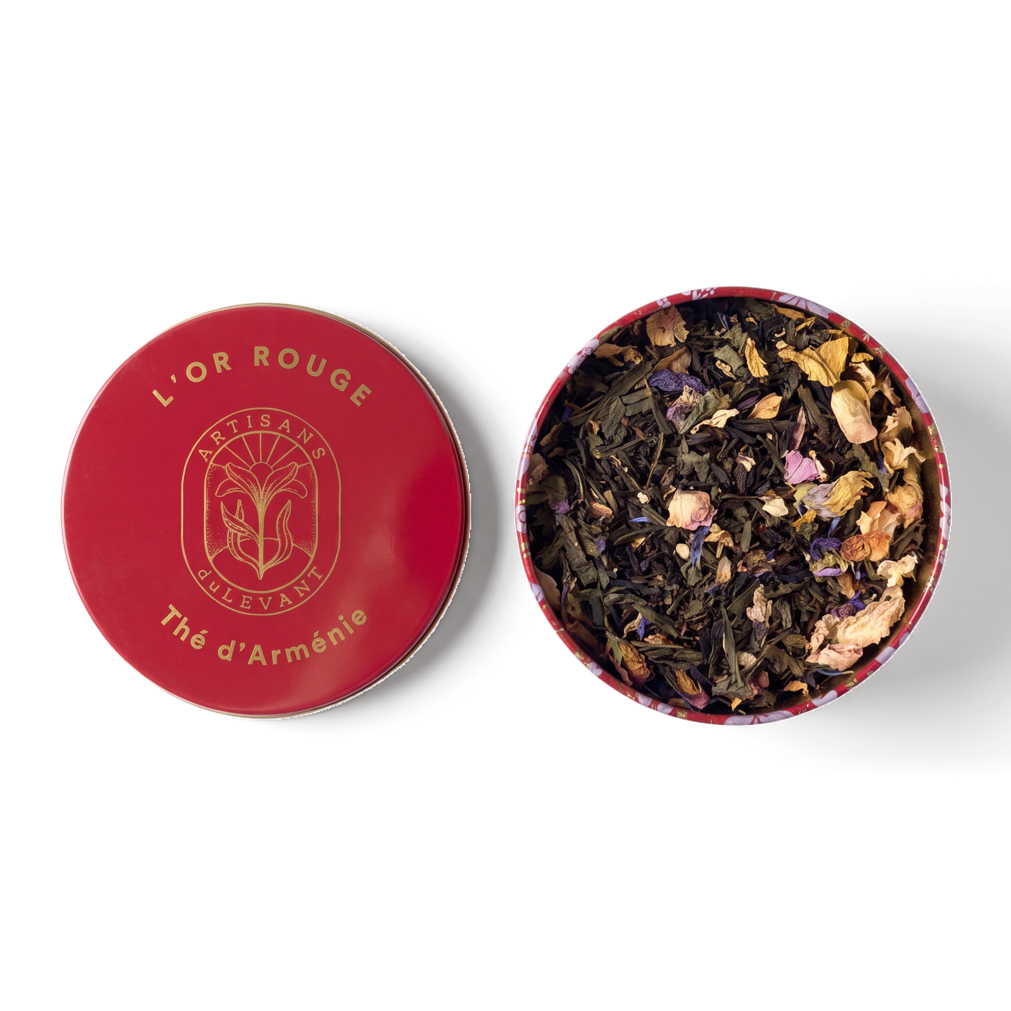 Thé L'Or Rouge vrac – boîte ouverte