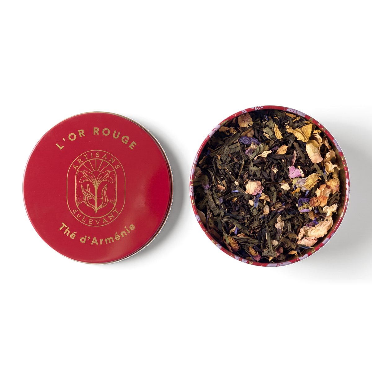 Thé L'Or Rouge vrac – boîte ouverte
