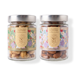 Le Duo Festif – Pistaches Festives et Amandes Festives