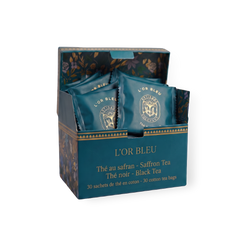 L'Or Bleu sachets – boîte ouverte