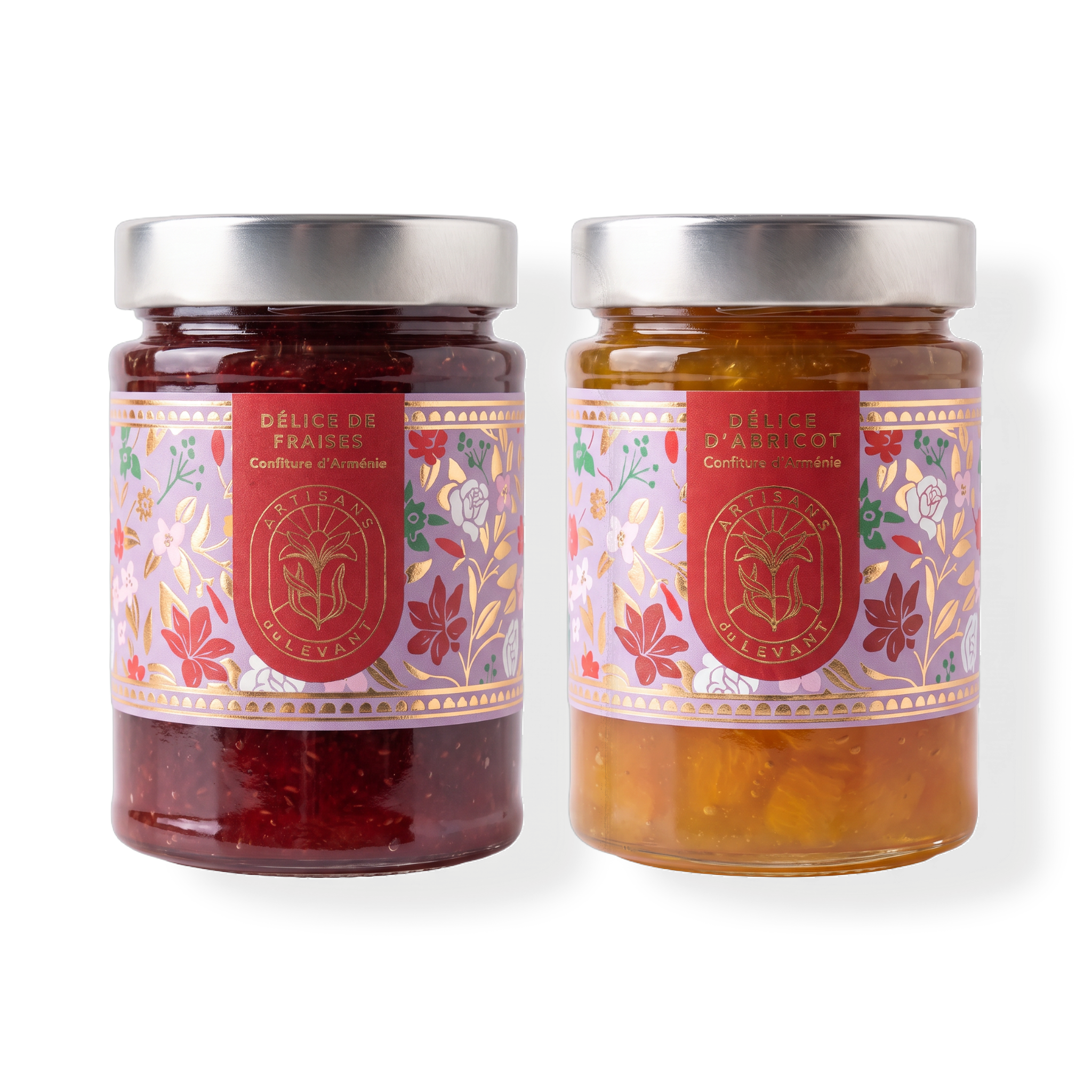 Le Duo du Verger – Délice de Fraises et Délice d'Abricot